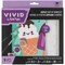 Vivid by Brea Reese: Acrylic Mini Paint-By-Number Kit – Ice Cream - 6 x 6" Canvas, Cone & Popsicle, 6 Color Paint Pods, 2 Brushes, DIY Art Craft